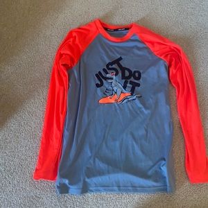 Boys Nike Dri-fit Rash Guard - Large